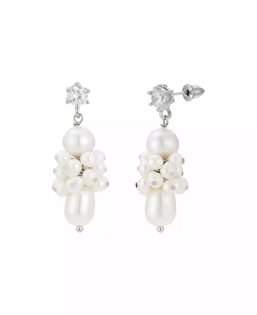 Untamed Petals Sydney Pearl Drop Earrings