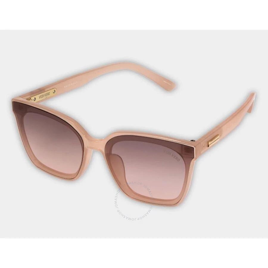 Vedi Vero Pink Gradient Square Unisex Sunglasses VVCI18 PK 65 1