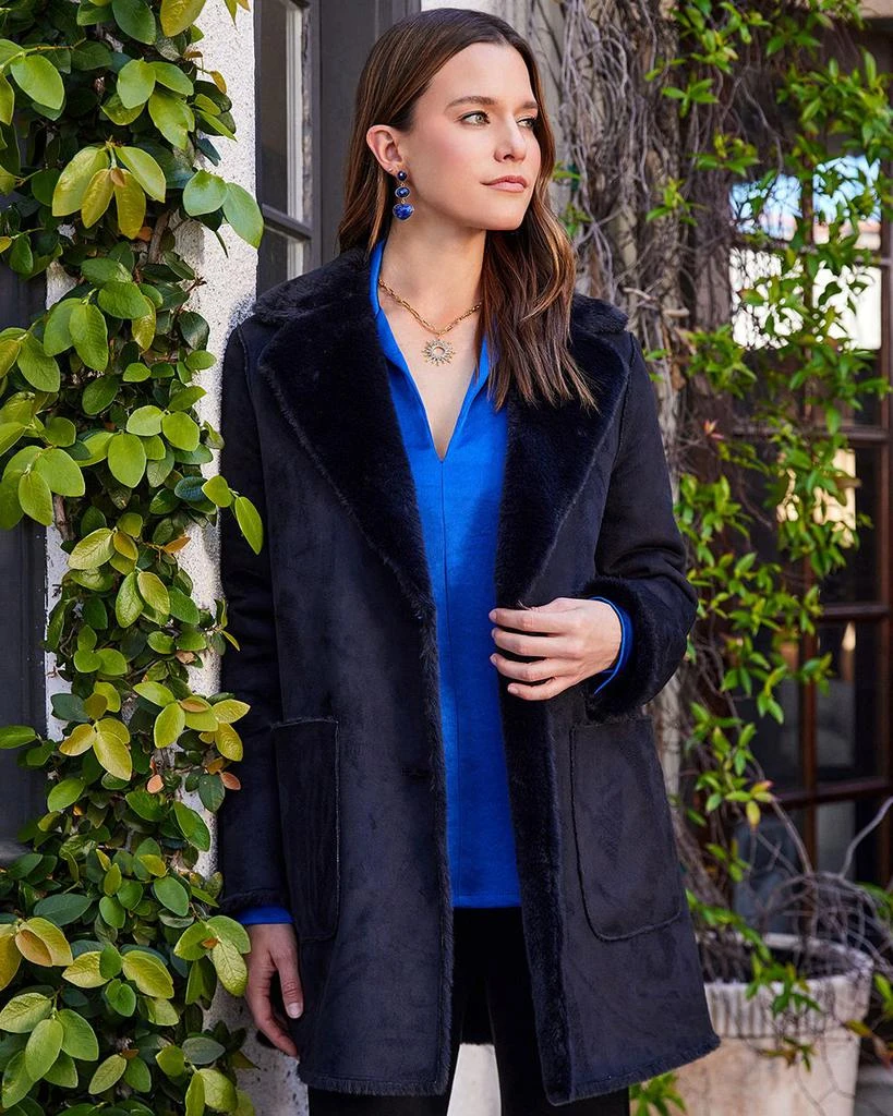 Karen Kane Faux Fur Coat 2