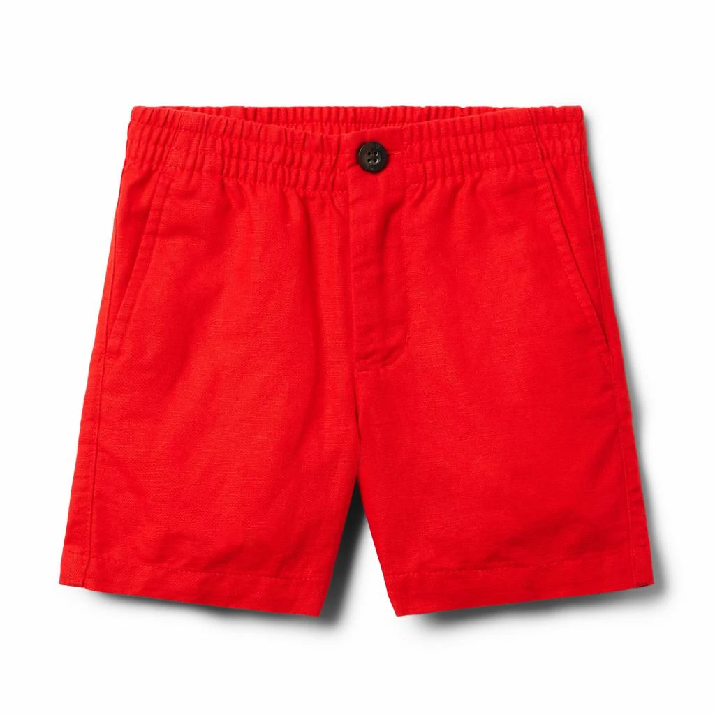 Janie and Jack Linen Pull-On Shorts (Toddler/Little Kid/Big Kid) 1