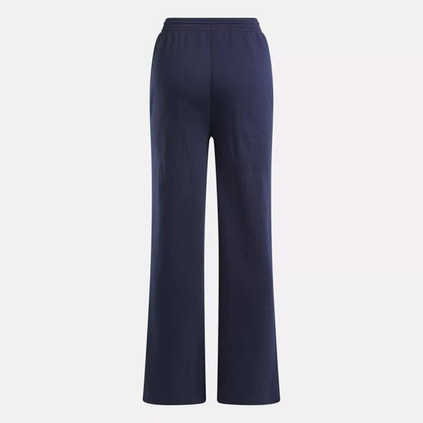Reebok Reebok Identity Small Logo Fleece Wide Leg Pants 5