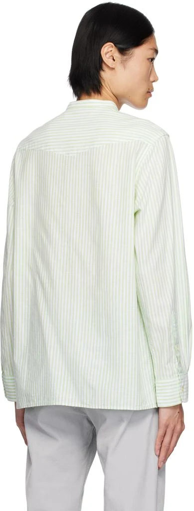 Officine Générale White & Green Gaston Shirt 3