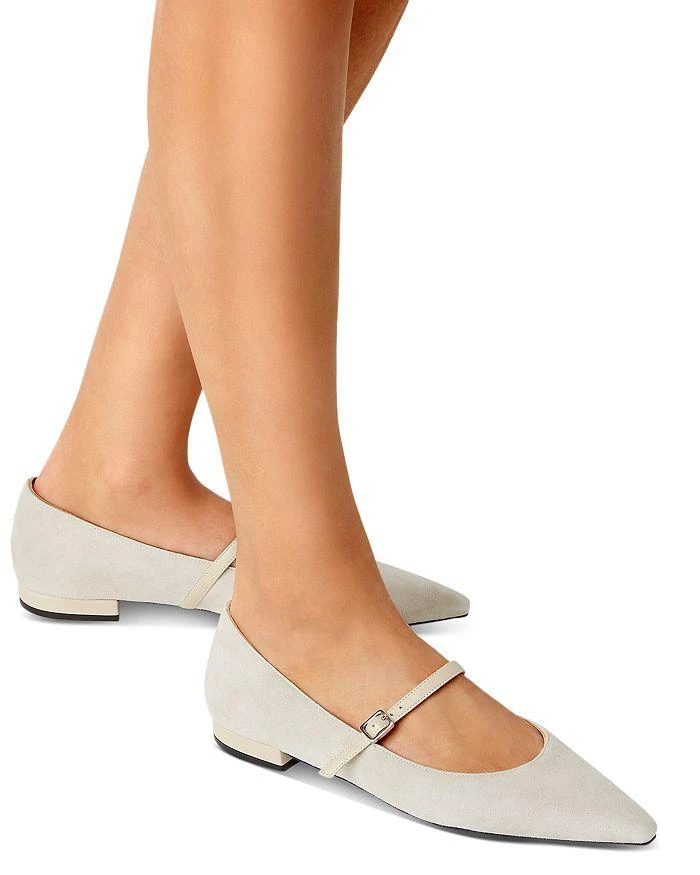 La Canadienne Women's Fritz Suede Leather Ballet Flats 2