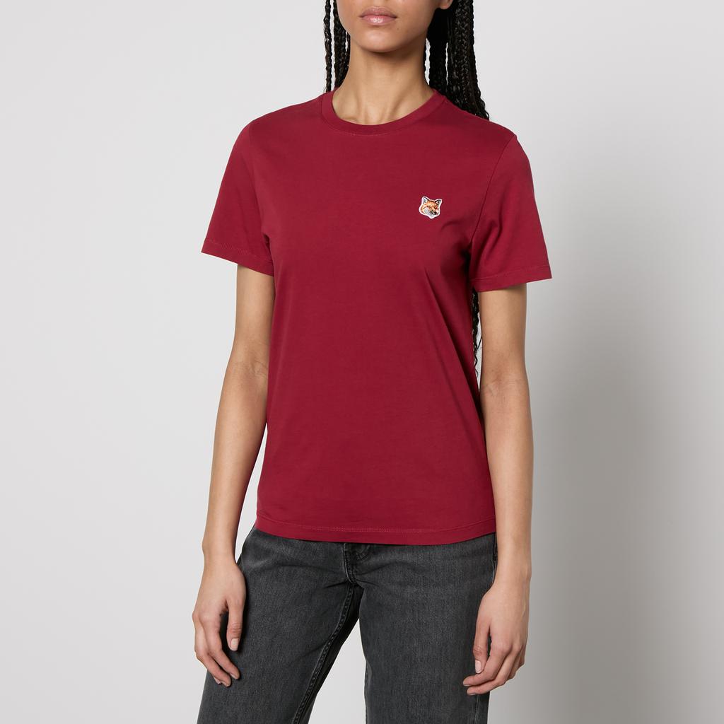 Maison Kitsune Fox Head Patch Cotton-Jersey T-Shirt