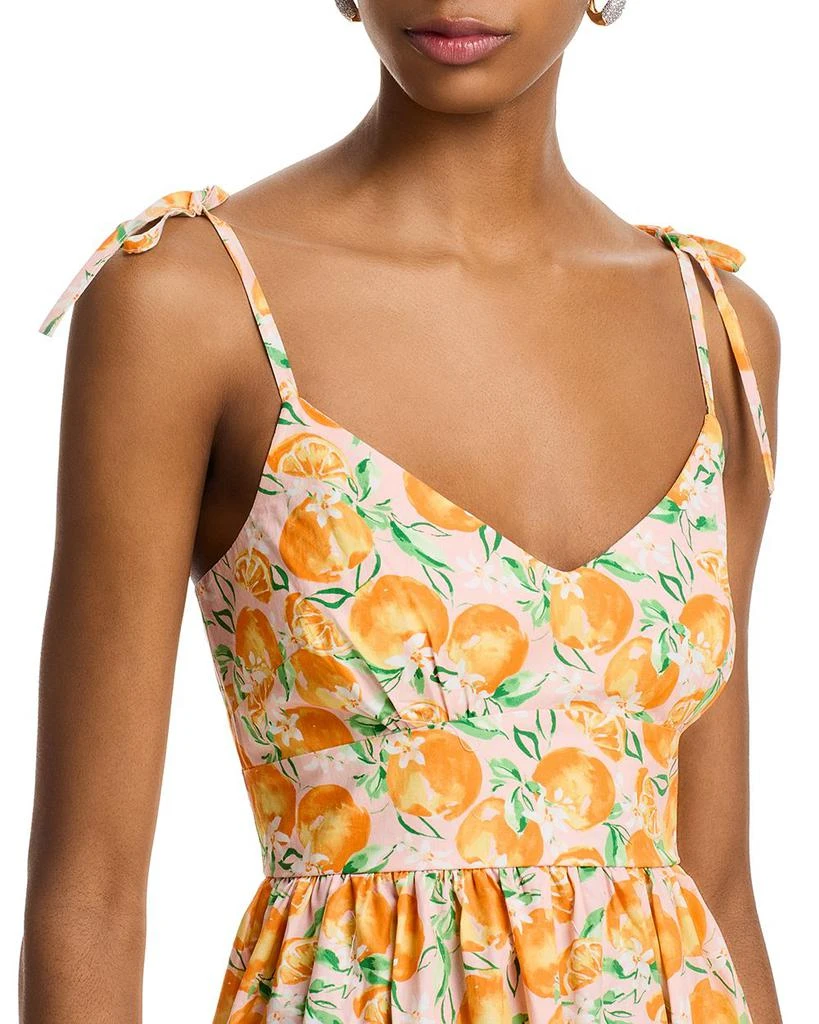 AQUA Floral Midi Dress - Exclusive 3