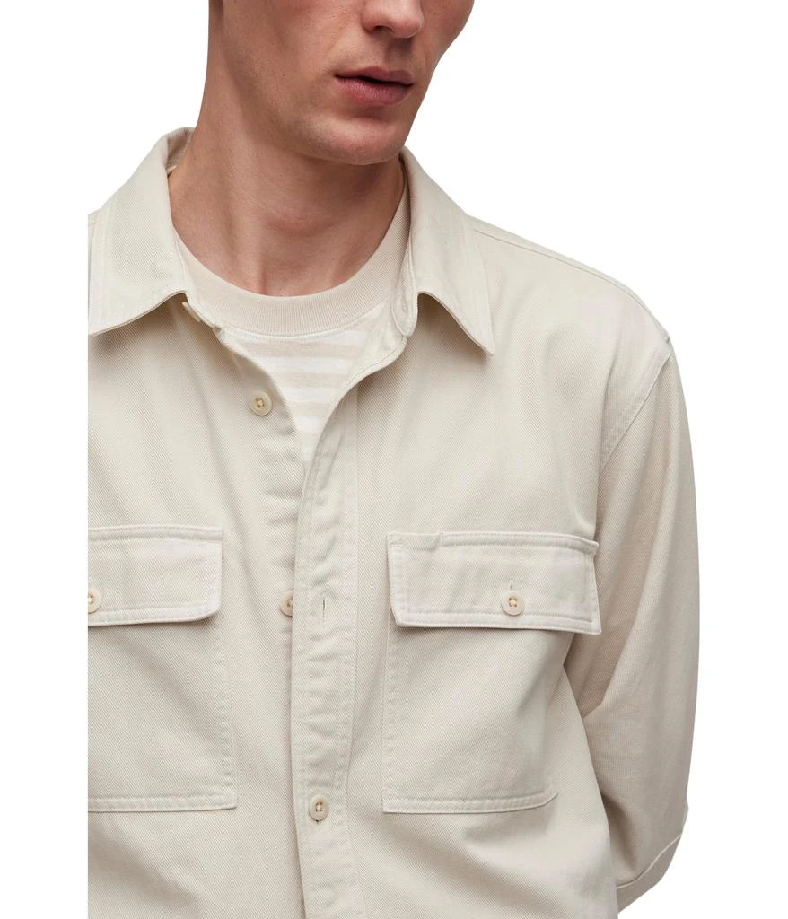 Madewell Straight Hem Garment-Dyed Work Shirt 3