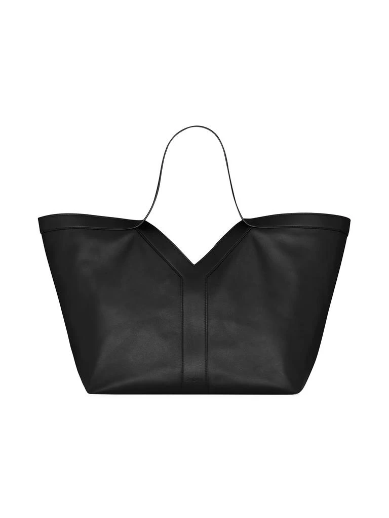 Yves Saint Laurent Y Tote Shoulder Bag in Leather 1