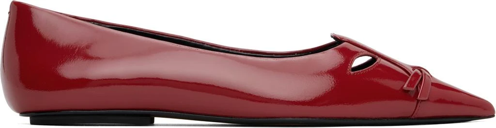 Marc Jacobs Red 'The Kat' Ballerina Flats 1