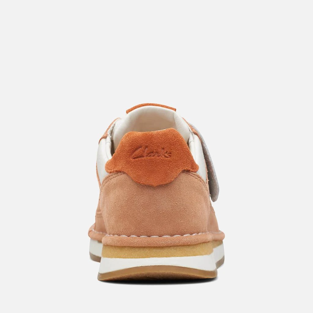 Clarks Clarks Craft Run Tor Suede and Leather Trainers 7