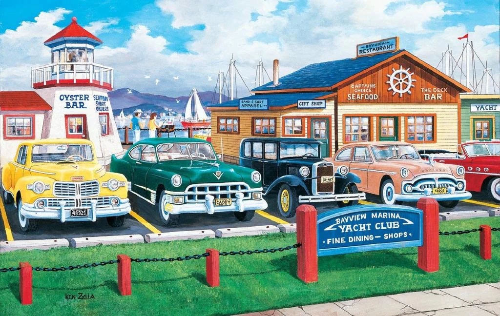 SunsOut Lap of Luxury 550 piece Jigsaw Puzzle for Adults 3