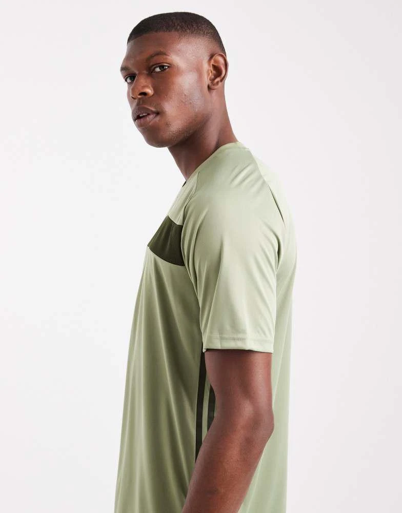 Adidas adidas Football Tiro 25 essentials jersey in tent green / night cargo / imp 3