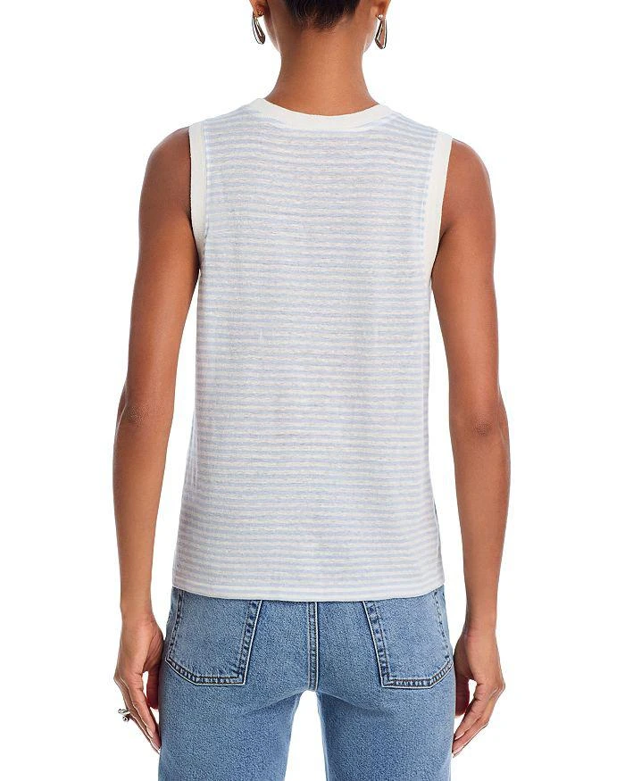 FRAME Linen Muscle Tee 3