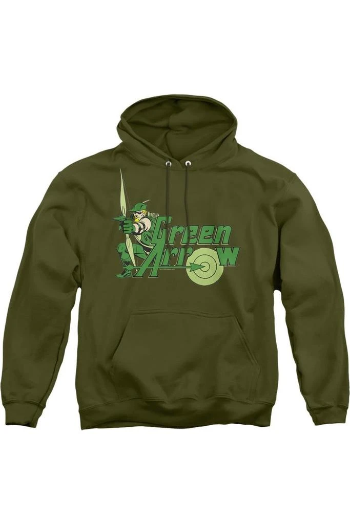 Gildan DC Comics Green Arrow Green Arrow Adult Pull Over Hoodie / Hooded Sweatshirt 1