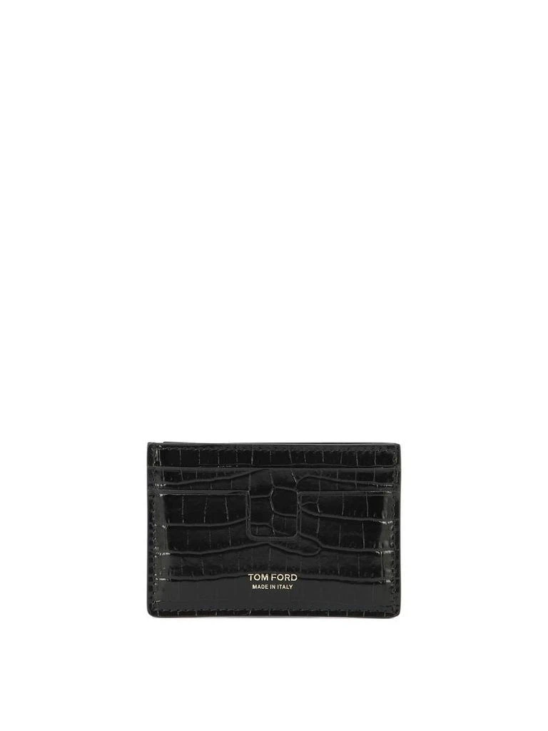 Tom Ford TOM FORD "Alligator" card holder 1