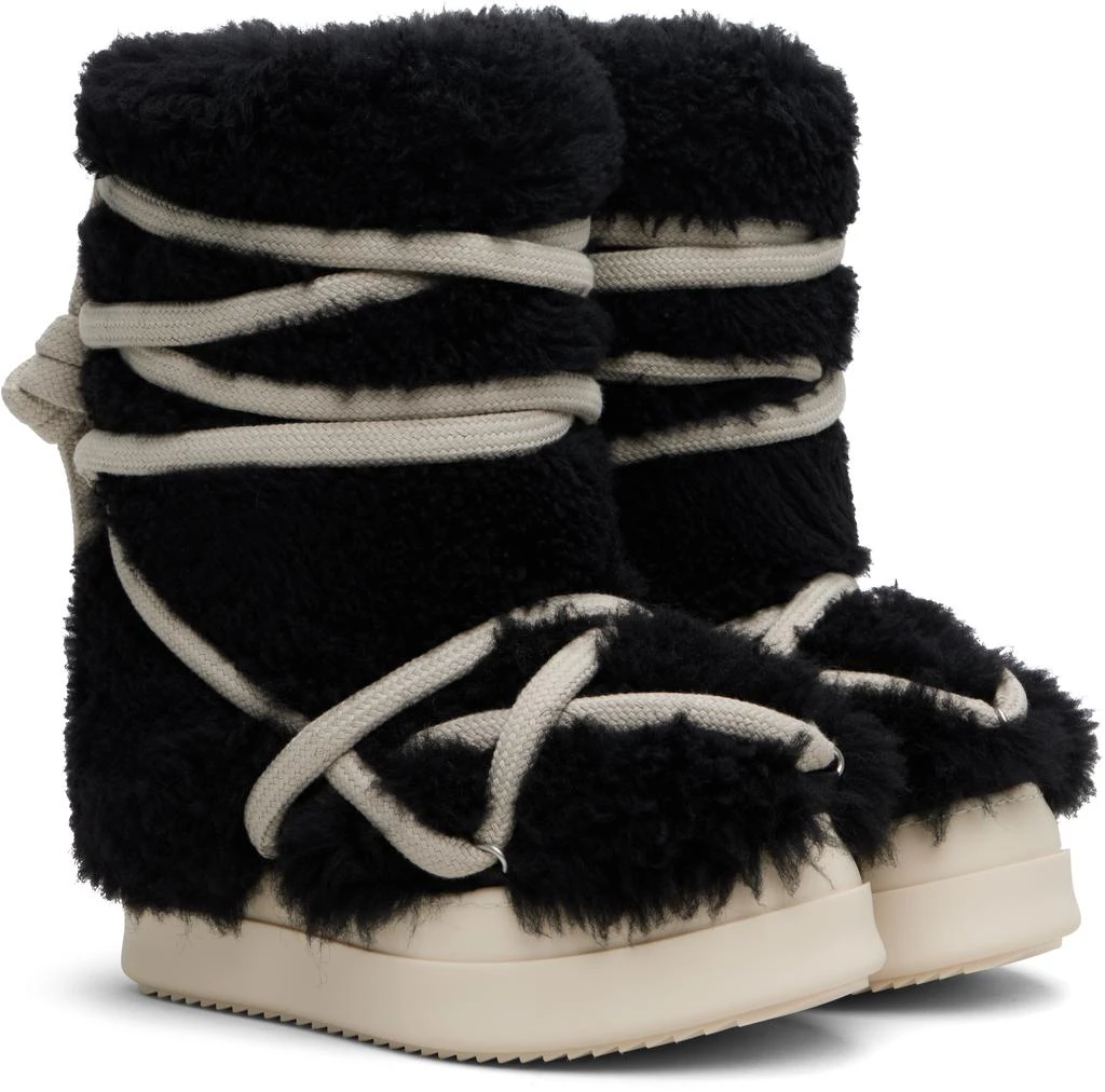 Rick Owens Black Concordians Mega Bumper Lunar Boots 4