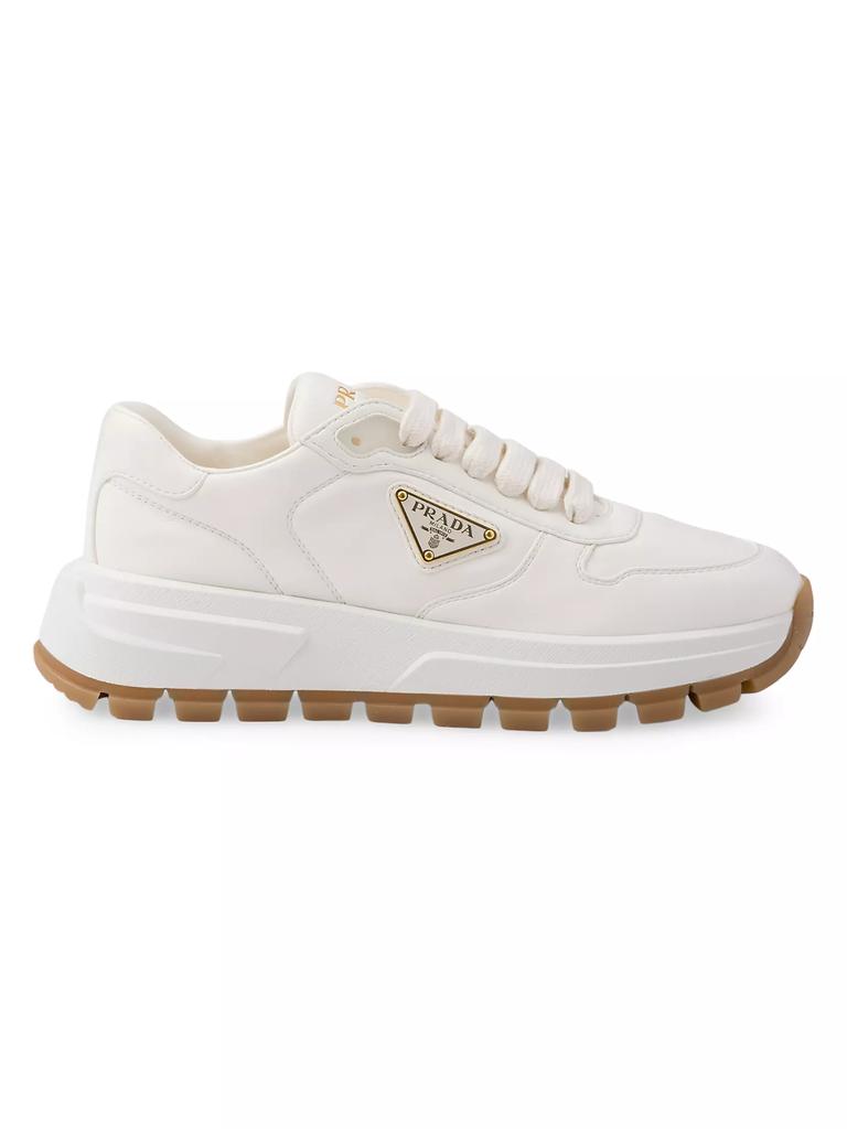 Beige prada sold sneakers