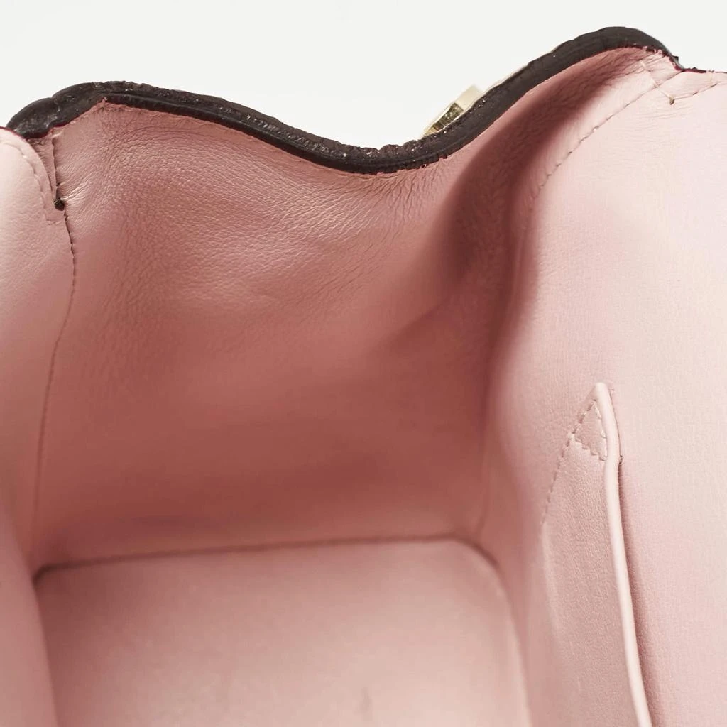 Dior Dior Bronze Leather Mini Be Dior Top Handle Bag 13