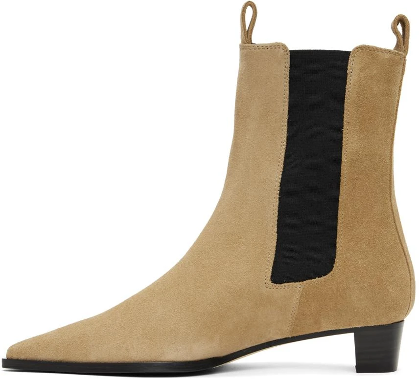 AEYDE Tan Kiki Chelsea Boots 3