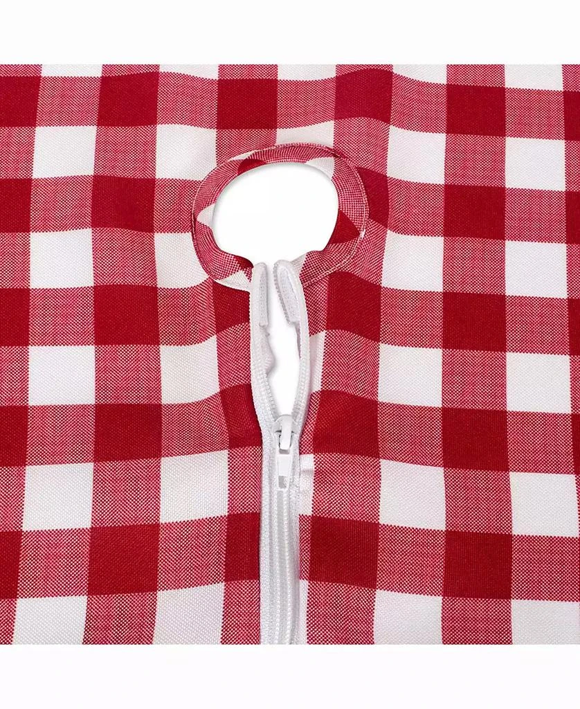 Design Imports Outdoor Table Runner with Zipper 14" X 72" 3