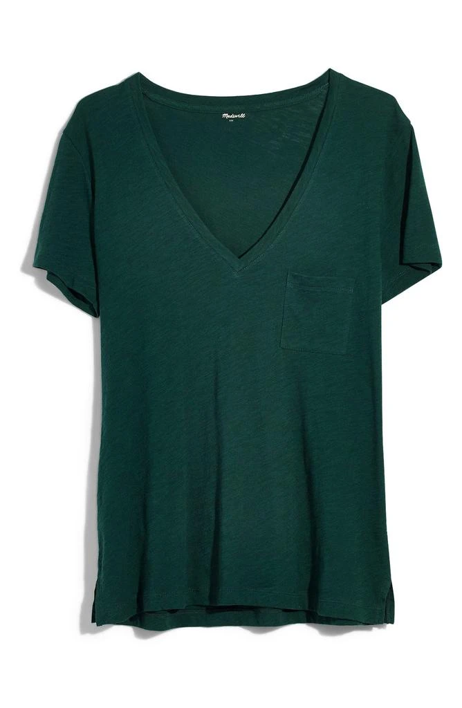 Madewell Whisper Cotton V-Neck Pocket Tee 4