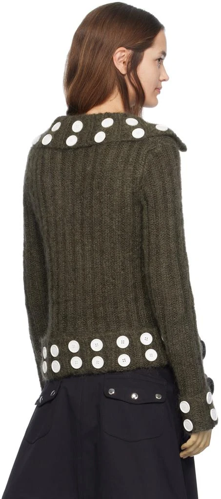 CHOPOVA LOWENA Gray Starboard Cardigan 3