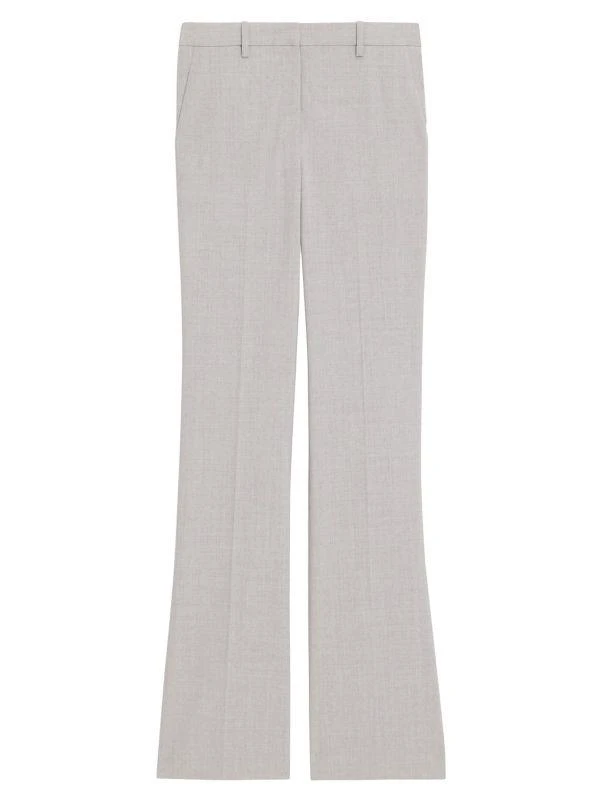 Theory Stretch Wool Straight Pants 5