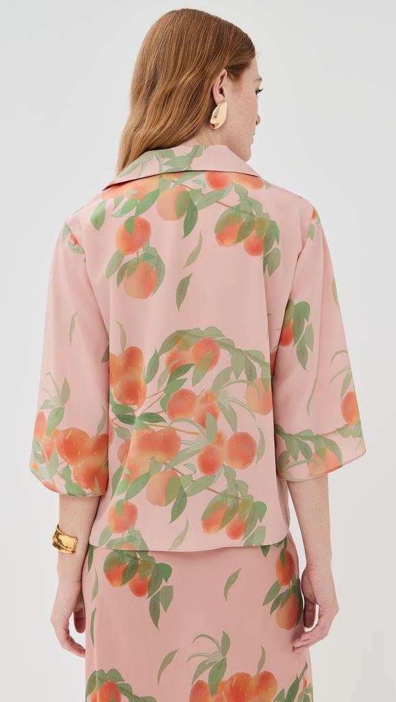 Bernadette Silk Petit Beurre Shirt