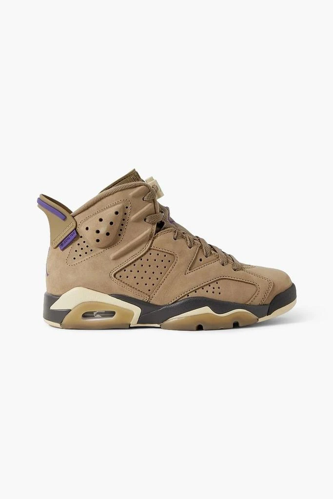 NIKE Air Jordan 6 Retro rubber-trimmed GORE-TEX® high-top sneakers 1
