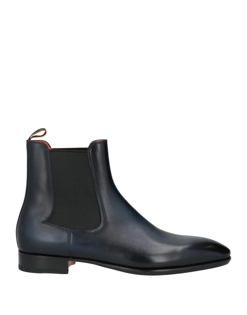 Santoni Dragon Suede Ankle Boot With Round Toe Design - NWT Shop Dragon Suede Ankle Boot With Round Toe Design on Sale  main image 4