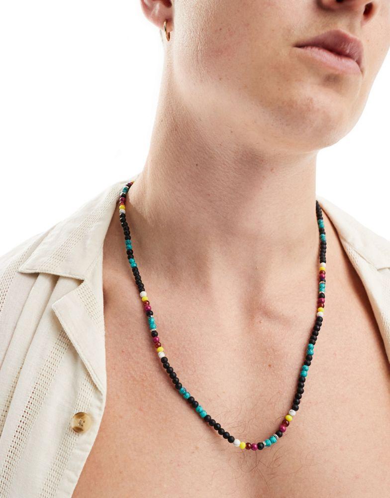 CLASSICS 77 Classics 77 dusk til dawn bead necklace in multi
