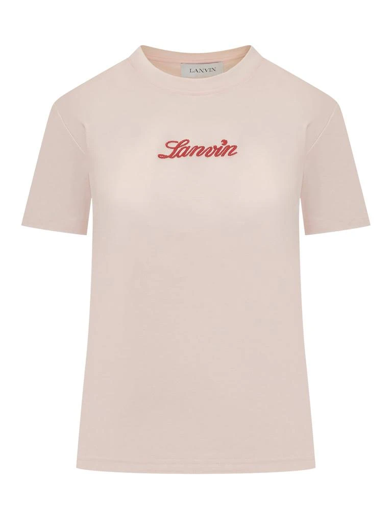 Lanvin T-shirt With Logo 1