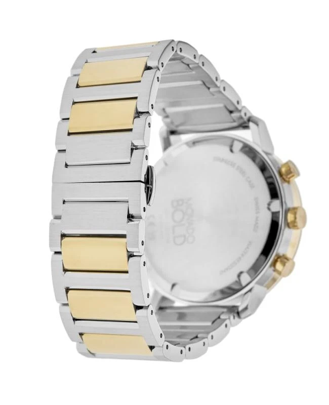 Movado Movado Bold Evolution Quartz Chronograph Silver Dial Ion-Plated Steel Men's Watch 3600888 4
