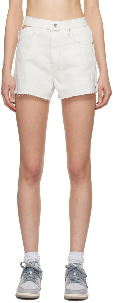 Ksubi White Rise N Hi Denim Shorts 1