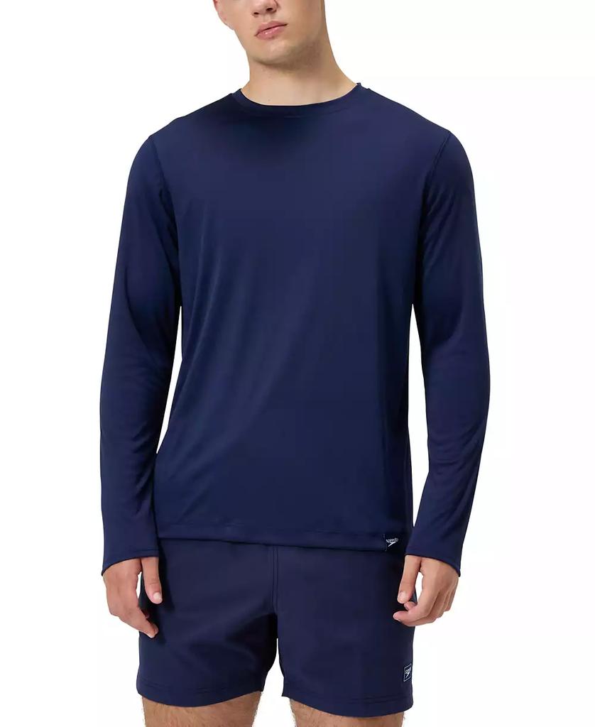 Speedo Men's Long Sleeve Graphic Swim T-Shirt