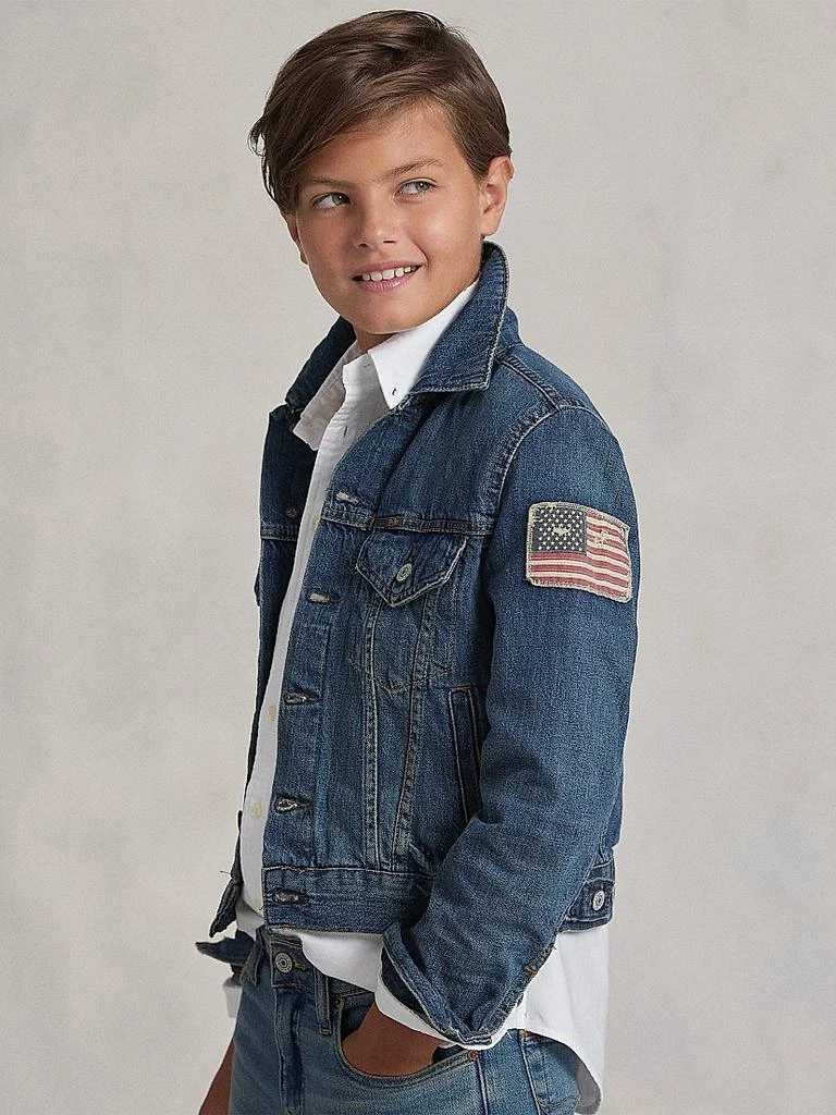 Ralph Lauren Little Boy's & Boy's Trucker Denim Jacket 4