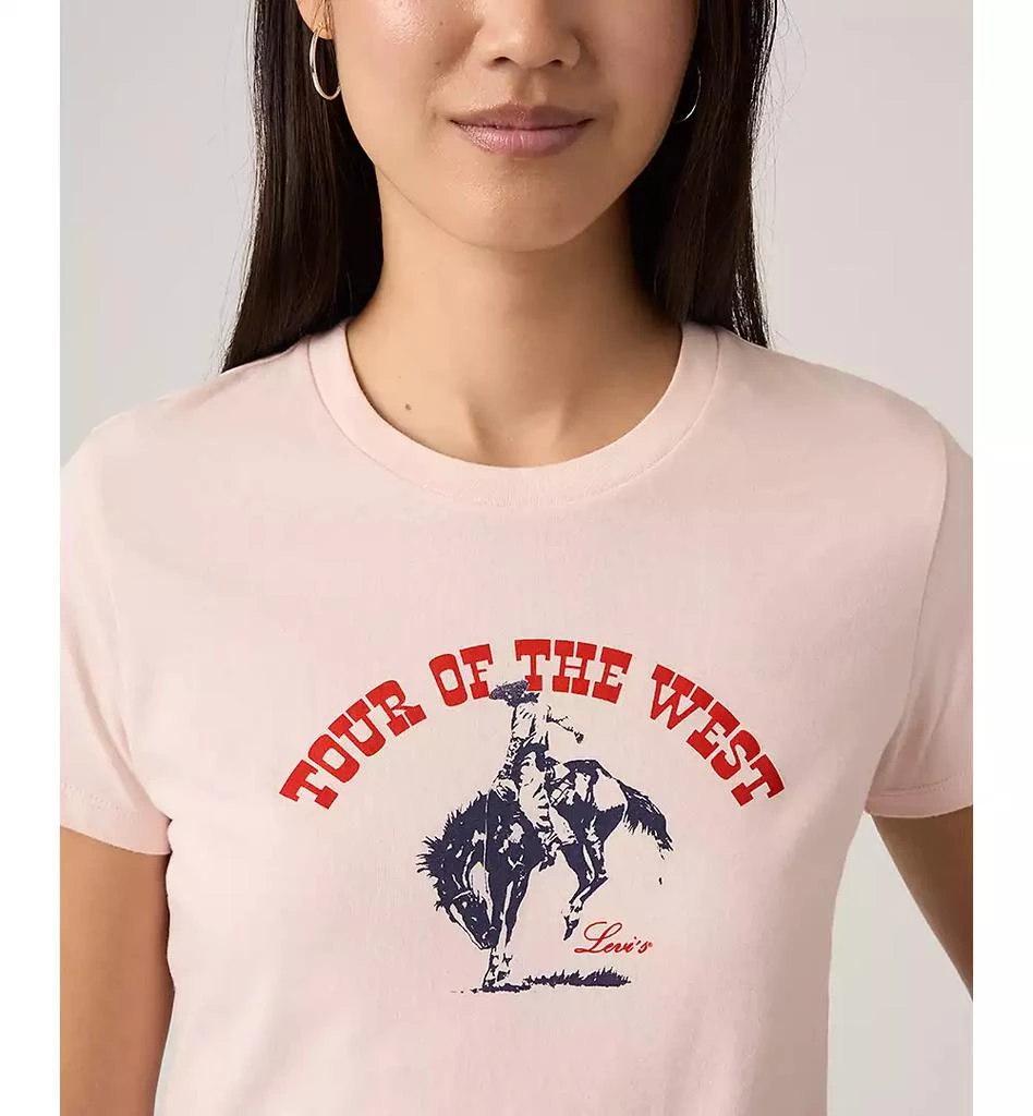 Levi's Women's Perfect Graphic Logo Cotton T-shirt 15