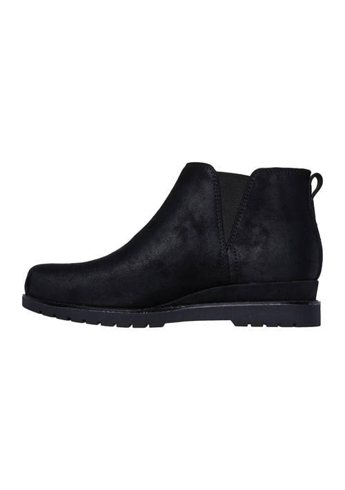 BOBS from Skechers From Skechers Chill Wedge Sneaker Booties   Cruising Altitude