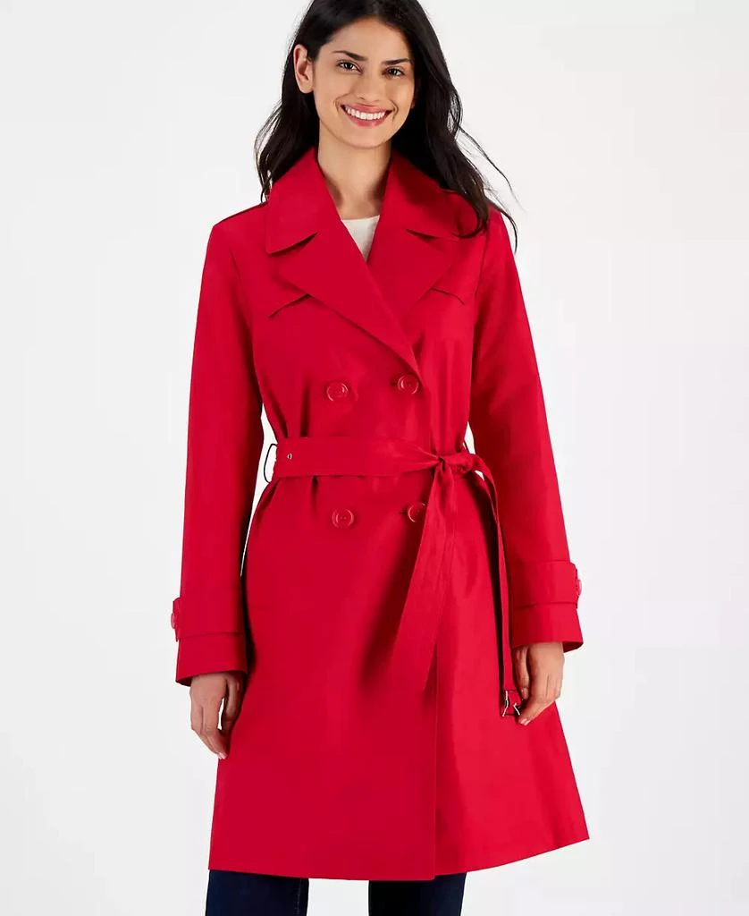 Via Spiga Women's Double-Breasted Belted Trench Coat 4