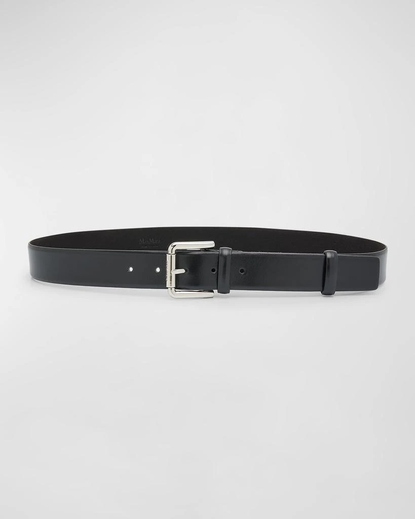 Max Mara Patent Nappa Leather Belt - Belts - Free Shipping  display picture 1