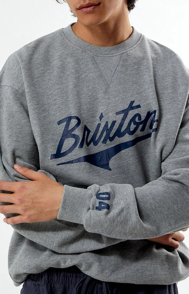 Brixton The League Broken In Crew Neck Sweatshirt 2