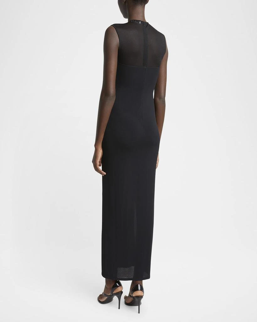 Alaia Mesh Molded Cutout Gown 3