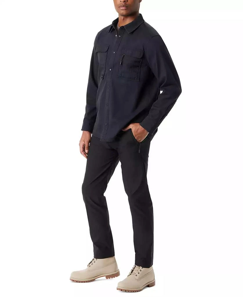 BASS OUTDOOR Men's Relaxed Fit Camo Worker Shirt Jacket 5