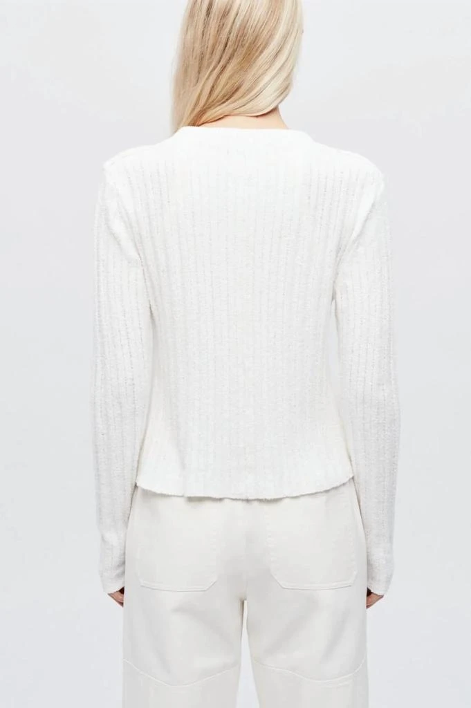 Re/Done Re/Done - Terry Ribbed Cardigan 3