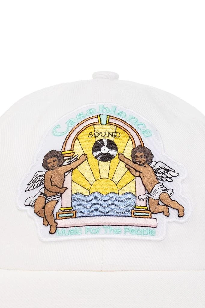Casablanca Casablanca Logo Embroidered Baseball Cap 3