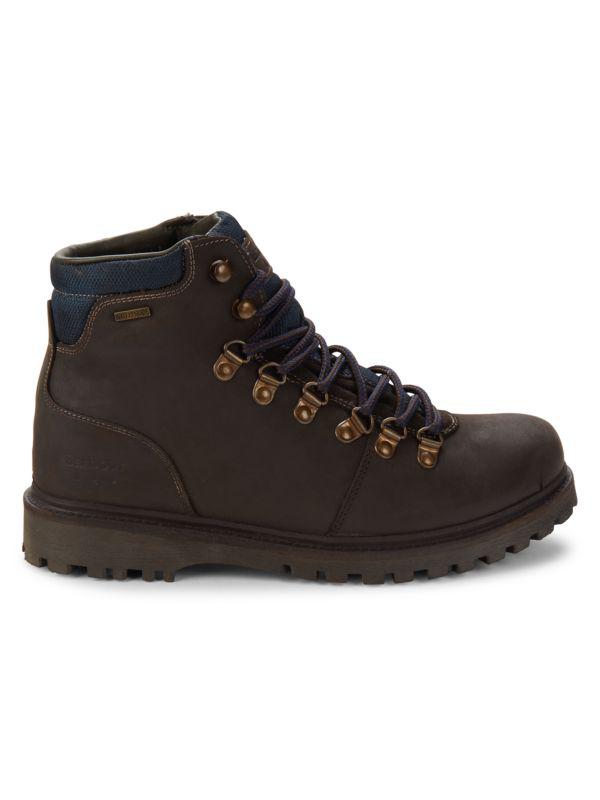 Barbour Quantock Commando Leather Combat Ankle Boots