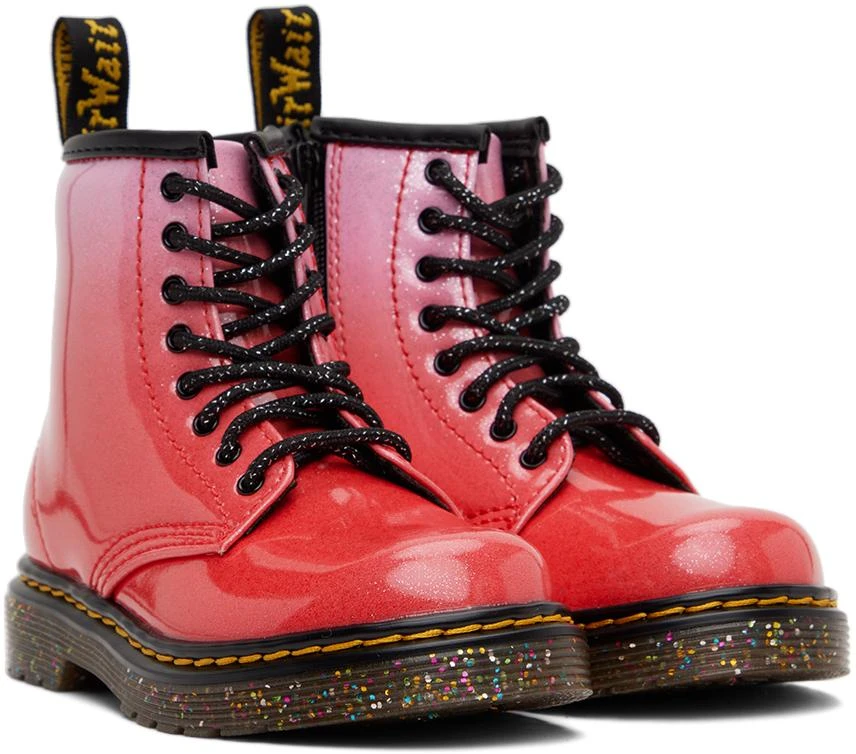 Dr. Martens Kids Pink 1460 Big Kids Boots 4