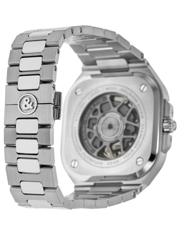 Bell & Ross Bell & Ross BR 05 GMT Silver Dial Steel Men's Watch BR05G-SI-ST/SST 3