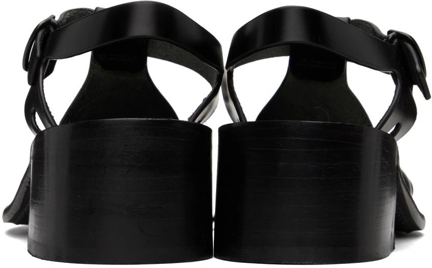 Hereu Black Pesca Heeled Sandals 2