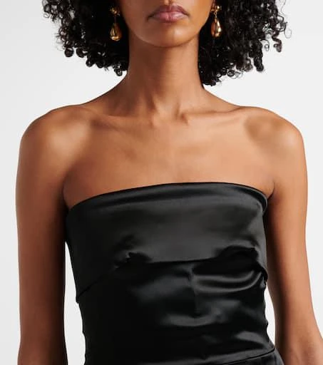 Dolce 
Gabbana Satin bustier dress 4