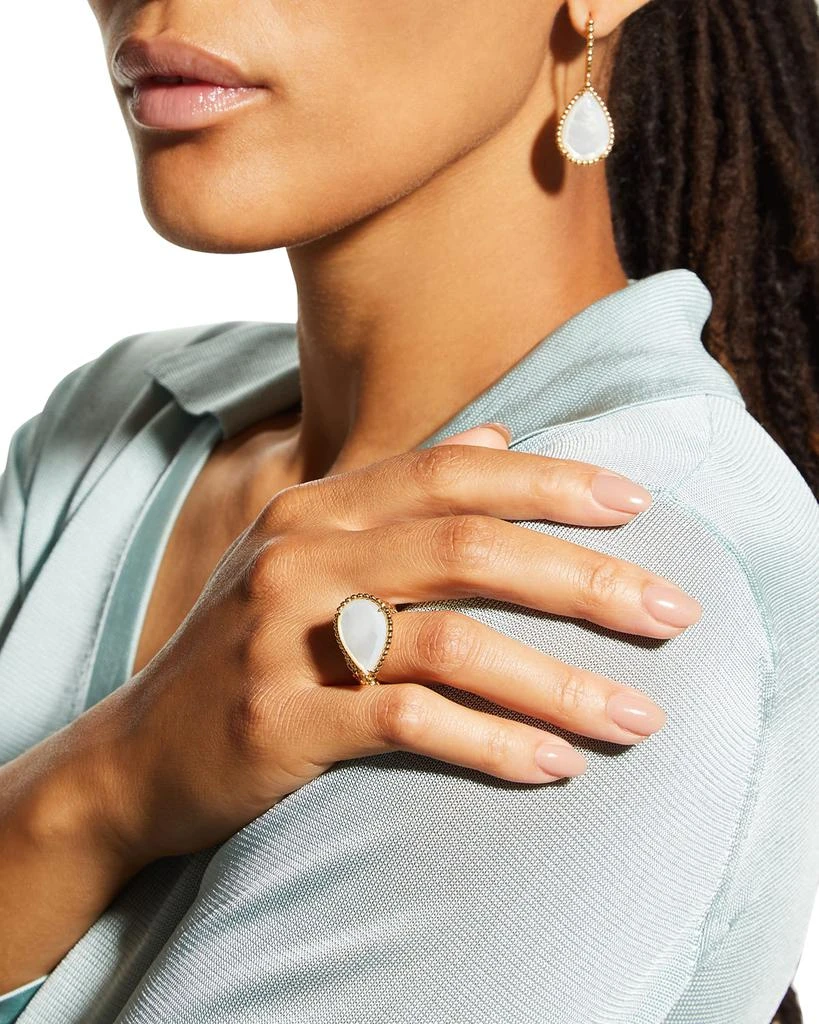 Boucheron Serpent Boheme 18K Yellow Gold Mother-of-Pearl Ring 5